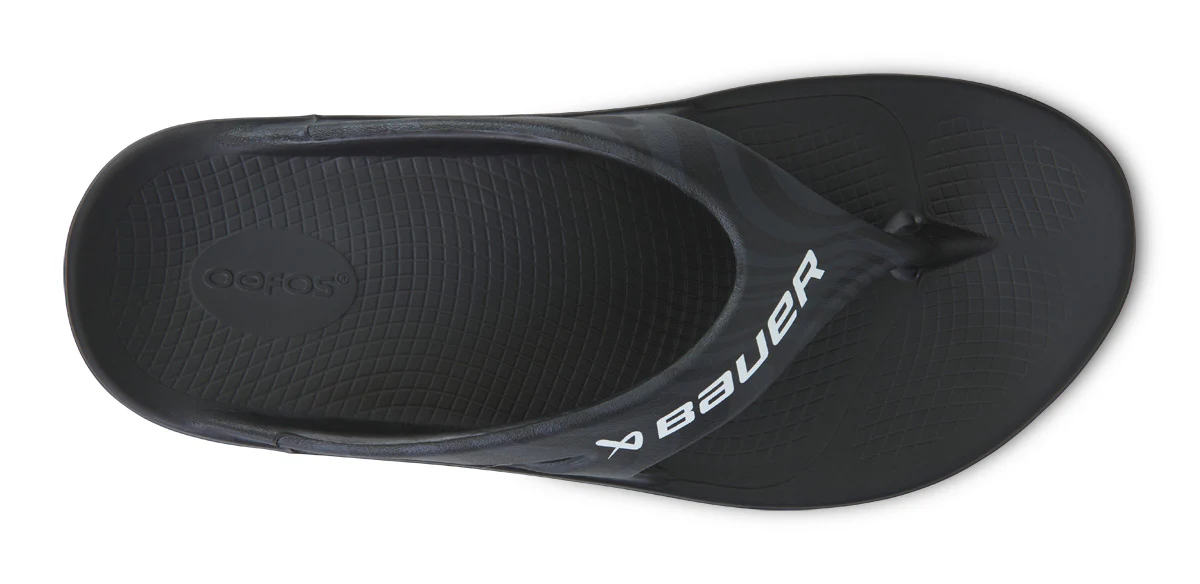 BAUER/OOFOS Men's OOriginal Sport Sandal – Black Asphalt - Image 6