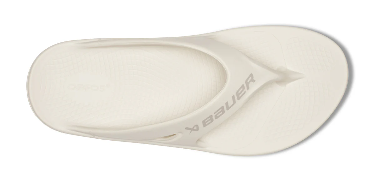 BAUER/OOFOS Men's OOriginal Sport Sandal – Chalk - Image 6
