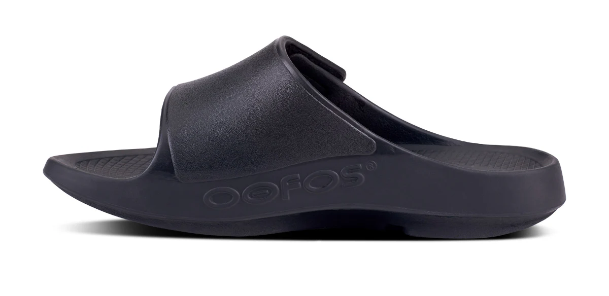 Men's OOahh Sport Flex Sandal - Matte Black - Image 4