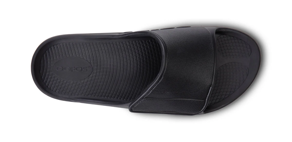Men's OOahh Sport Flex Sandal - Matte Black - Image 6