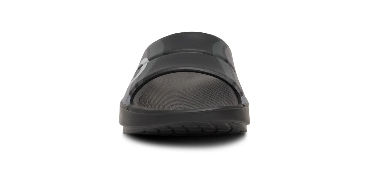 Men's OOahh Sport Slide Sandal - Black Wave - Image 3