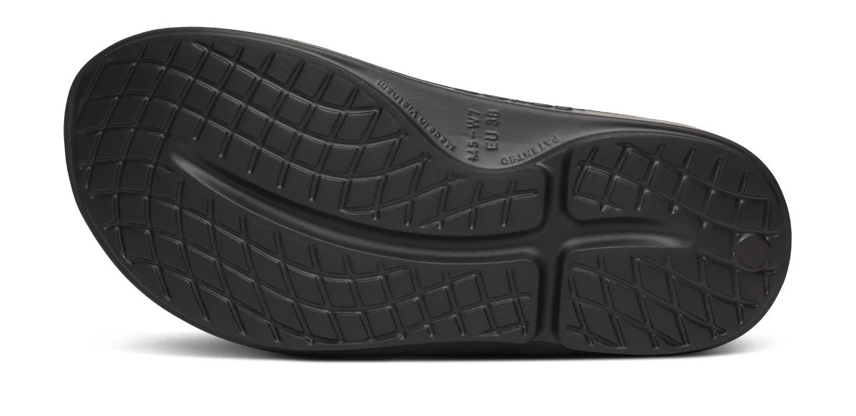 Men's OOahh Sport Slide Sandal - Black Wave - Image 7