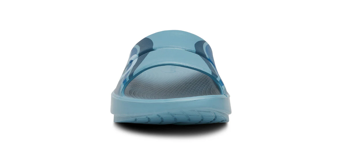 Women's OOahh Sport Slide Sandal - Ocean Blue Wave - Image 3
