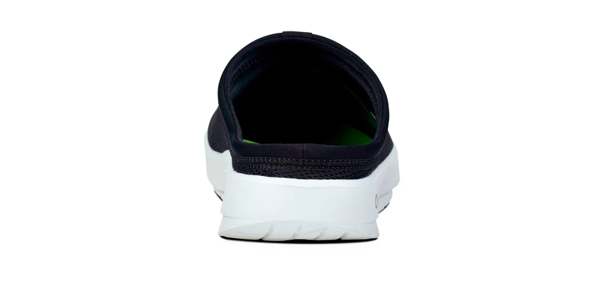 Men's OOcoozie Sport Mule - White Black - Image 5