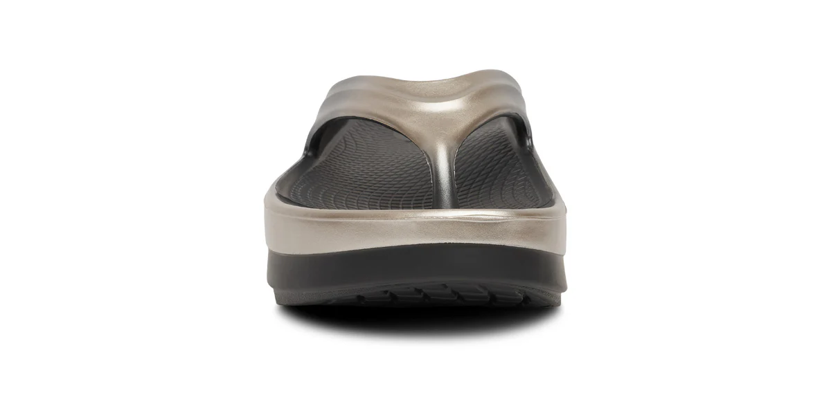 Women's OOmega OOlala Stacked Sandal - Latte Fade - Image 3